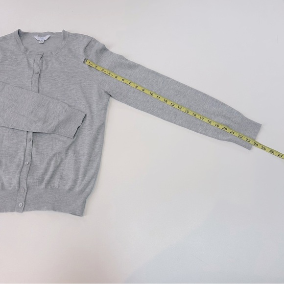 Time & Tru Gray Cardigan size M - Picture 3 of 10